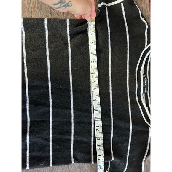 Banana Republic x Filpucci Black striped Wool Cashmere Blend Sweater Size XS - Picture 9 of 9